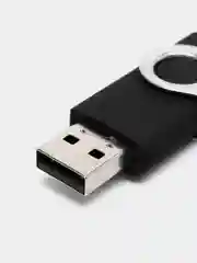 Тёмно-серый флешка USB, флеш-накопитель объемом 64 Гб