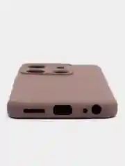 Сиреневый чехол для Tecno Spark GO 2023 / Tecno Pop 7 / Tecno Pop 7 Pro прозрачный силиконовый