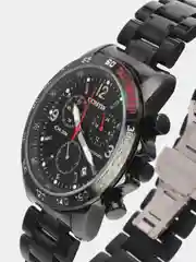 Черный мужские наручные часы Ochstin 6123B с хронографом в подарочной упаковке
