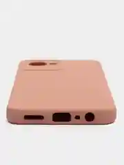 Пастельно-коралловый силиконовый чехол для Realme C30, C30S, 50i PRIME (Реалми С30 С30С 50 ай Прайм) прозрачный