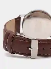 Серебряный мужские наручные часы Kingnuos K-015, в подарочной упаковке