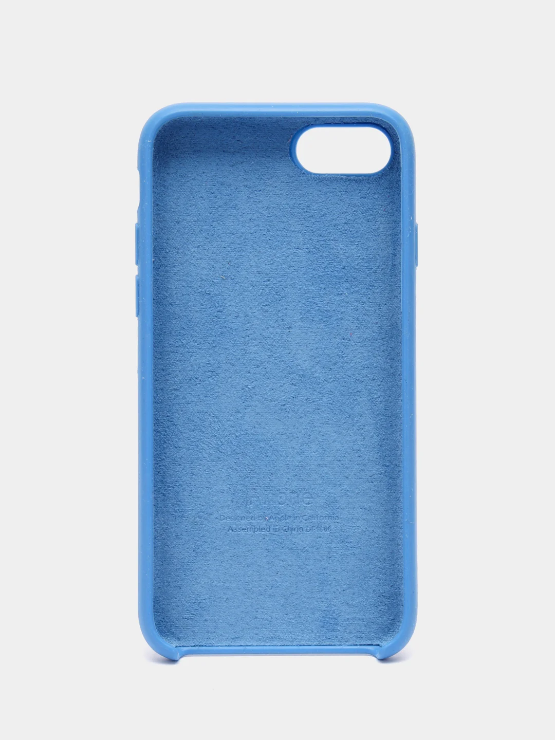 Синий чехол Silicone Case для iPhone 7/8
