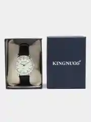 Белый мужские наручные часы Kingnuos K-015, в подарочной упаковке