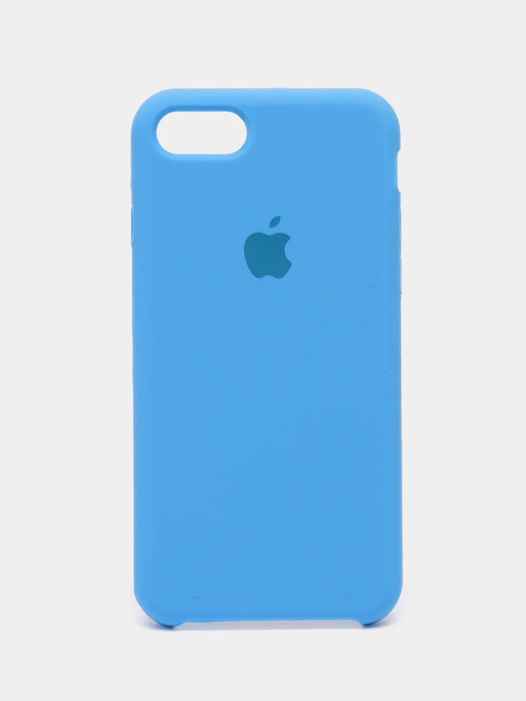Голубой чехол Silicone Case для iPhone 7/8