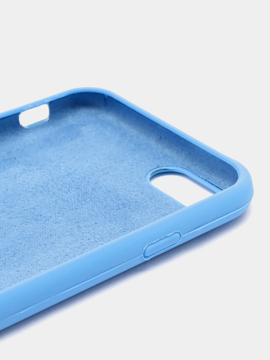 Голубой чехол Silicone Case для iPhone 7/8
