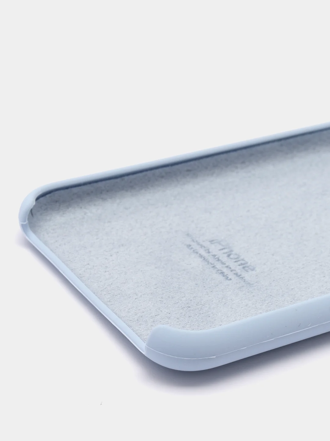 Светло-синий чехол Silicone Case для iPhone 7/8