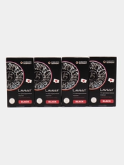Lavest Black черные презервативы, с ароматом колы, 60 штук