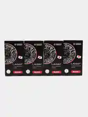 Lavest Black черные презервативы, с ароматом колы, 60 штук