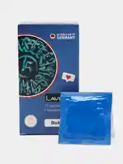 Lavest Dotted розовые презервативы с точечной структурой стенок, 60 шт