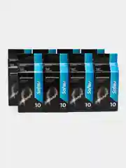 Softex Pheromones, презервативы со смазкой, усиливающей желание, и фруктовым ароматом, 80 шт