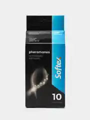 Softex Pheromones, презервативы со смазкой, усиливающей желание, и фруктовым ароматом, 80 шт