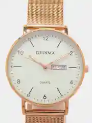 Карамельный мужские наручные часы Dedima D-183 с календарём в подарочной упаковке