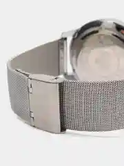 Серебряный мужские наручные часы Dedima D-159 в подарочной упаковке