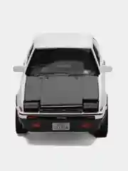 Черный металлическая машина 1:32 Toyota Sprinter Trueno AE86 DC32127
