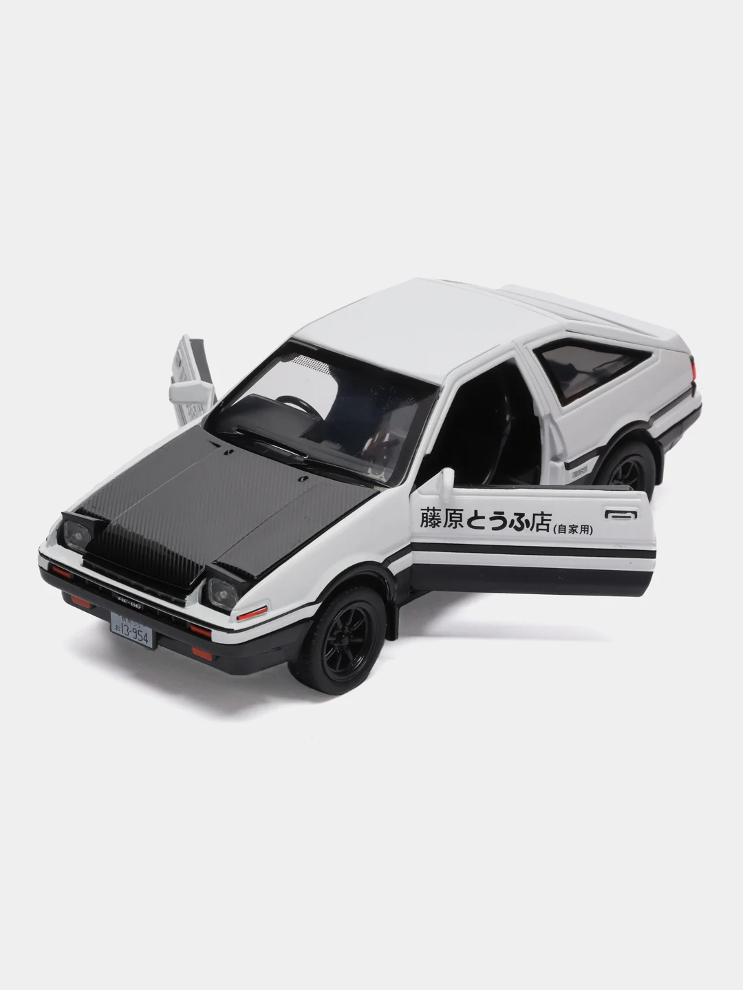 Черный металлическая машина 1:32 Toyota Sprinter Trueno AE86 DC32127