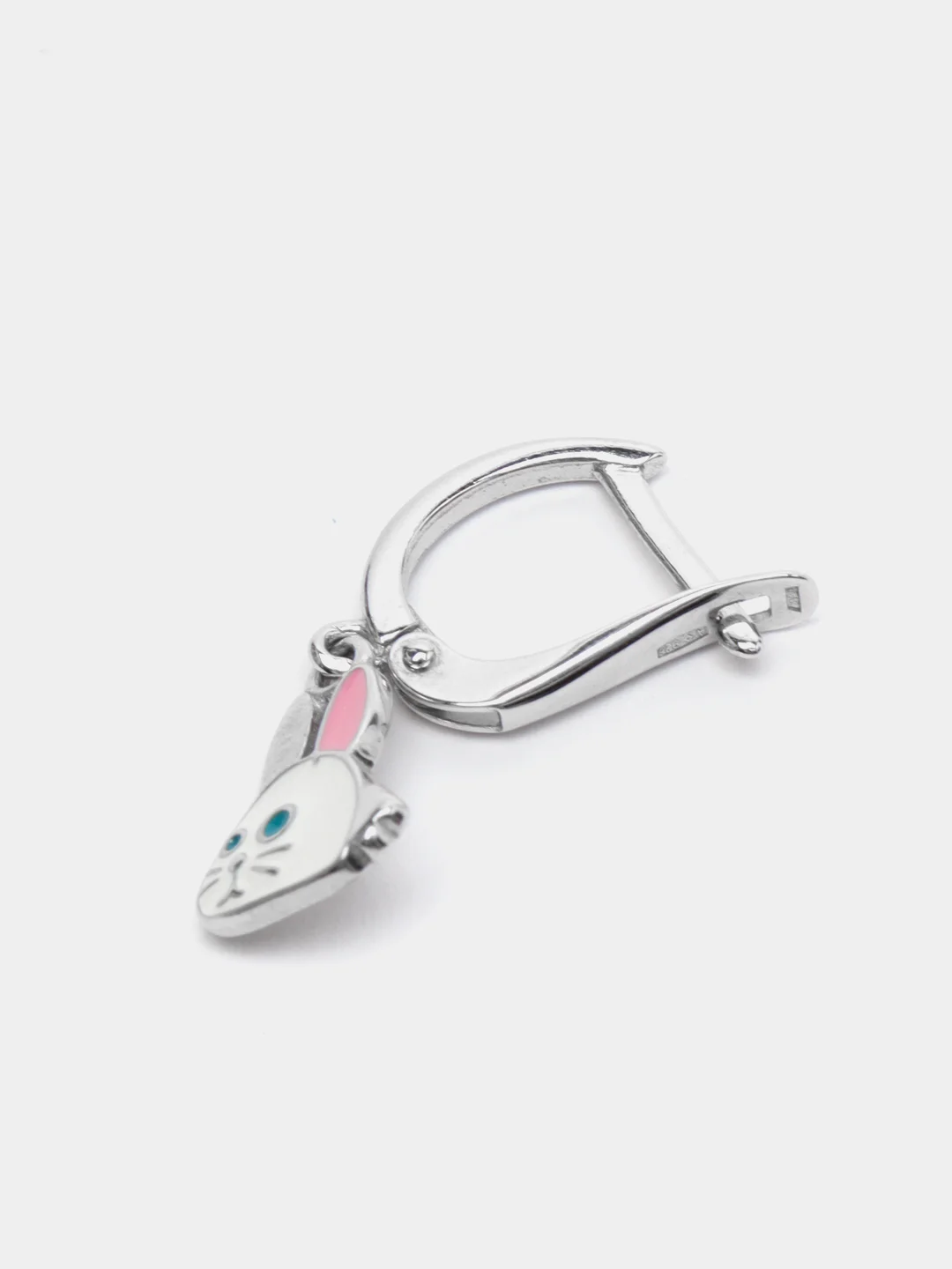Конфетный серьги серебряные, детские