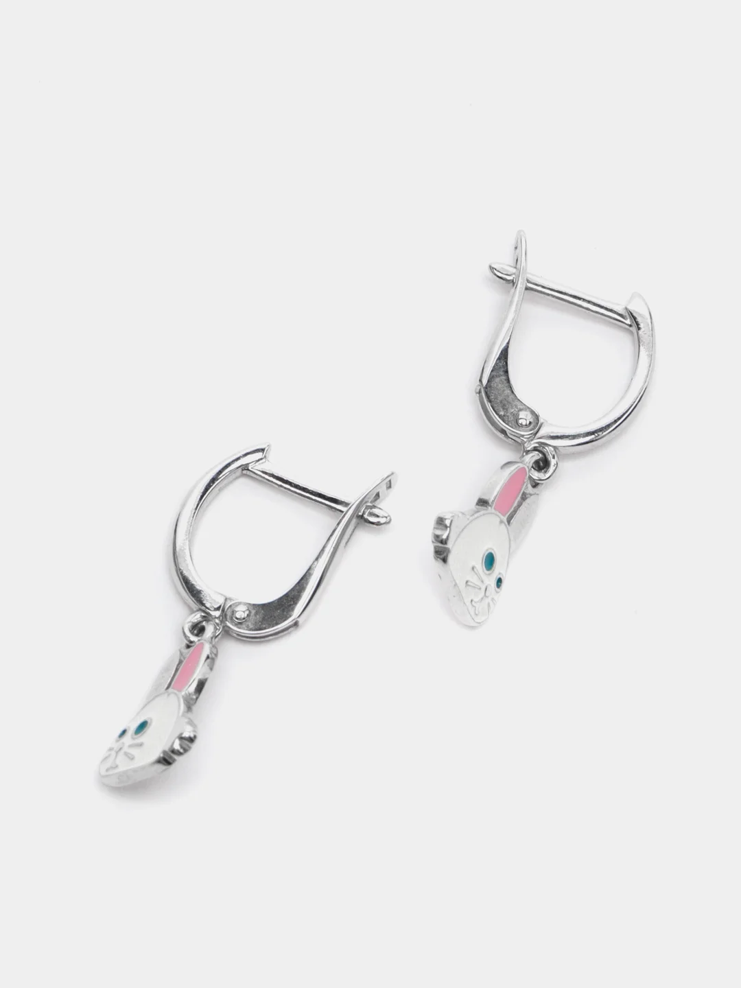 Конфетный серьги серебряные, детские