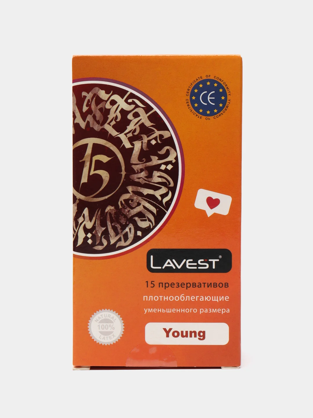 Lavest Young презервативы уменьшенного размера 15 шт