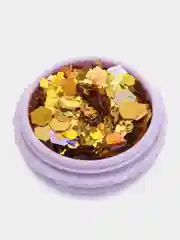 Желтый блестки сухие для творчества
