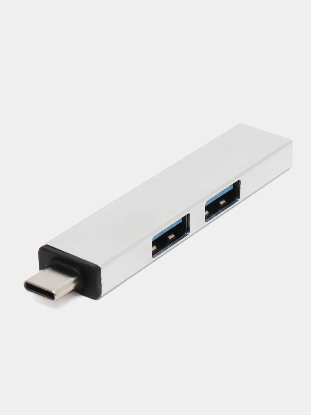 Серебряный usb type-c hub концентратор разветвитель usb hub 3.0