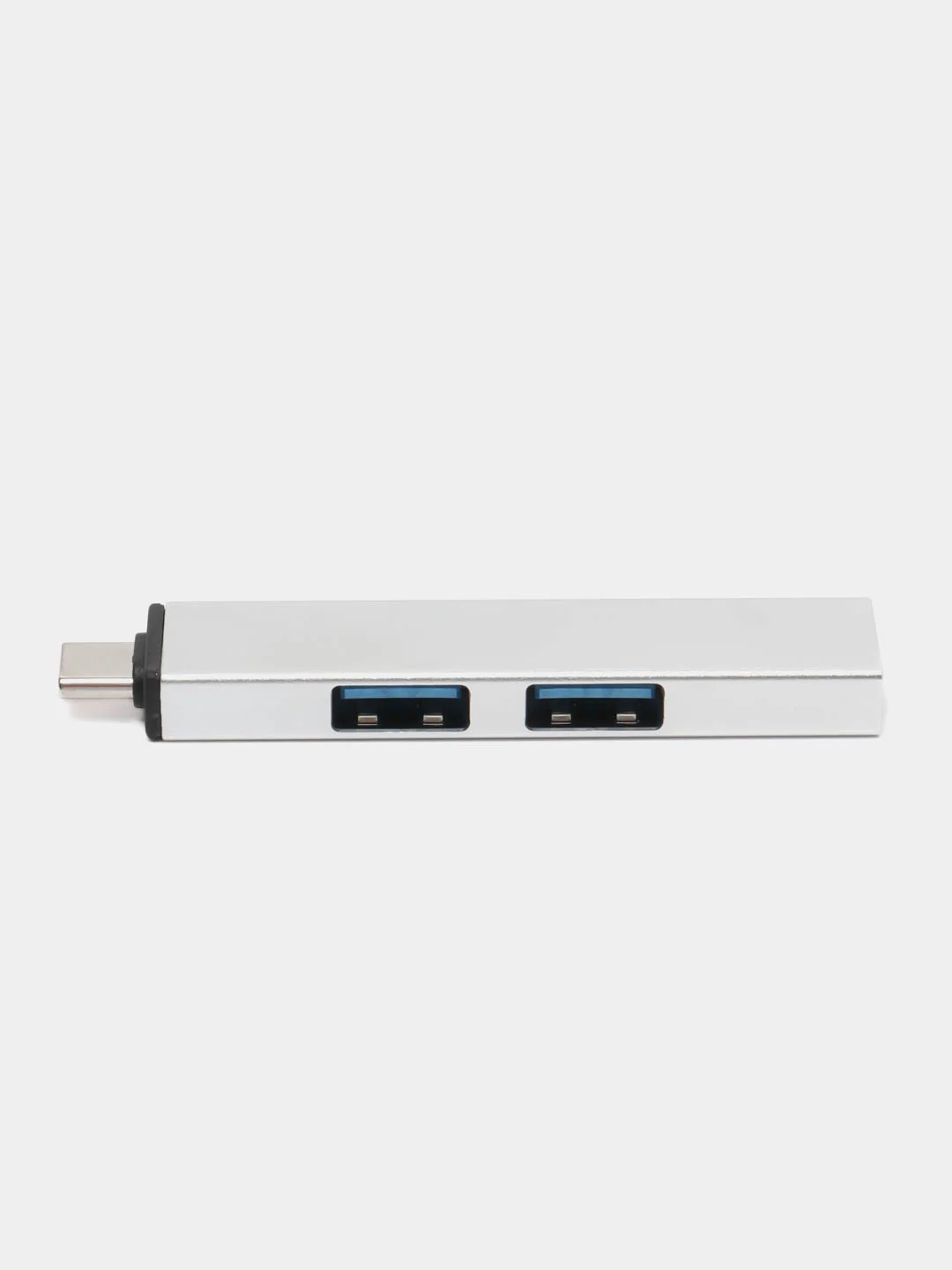 Серебряный usb type-c hub концентратор разветвитель usb hub 3.0