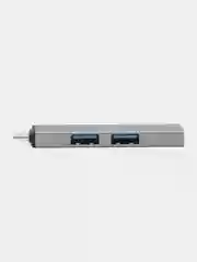 Серый usb type-c hub концентратор разветвитель usb hub 3.0
