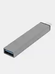 Серый usb type-c hub концентратор разветвитель usb hub 3.0