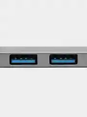 Серый usb type-c hub концентратор разветвитель usb hub 3.0