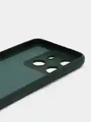 Тёмно-зелёный чехол для Tecno Spark GO 2023 / Tecno Pop 7 / Tecno Pop 7 Pro прозрачный силиконовый