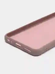Сиреневый чехол для Tecno Spark GO 2023 / Tecno Pop 7 / Tecno Pop 7 Pro прозрачный силиконовый