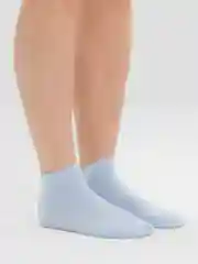 Небесно-голубой женские  носки
