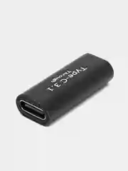 Черный переходник адаптер type-c type-c super speed usb 3.1 otg