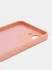 Пастельно-коралловый силиконовый чехол для Realme C30, C30S, 50i PRIME (Реалми С30 С30С 50 ай Прайм) прозрачный