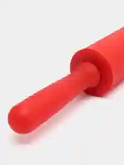 Красный скалка силиконовая для раскатки теста, с вращающимся валиком