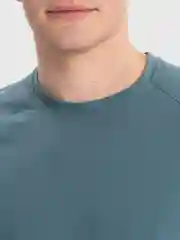 Белый костюм спортивный мужской, комплект: футболка, шорты