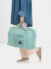 Голубой сумка дорожная, сумка спортивная женская, сумка дорожная, ручная кладь
