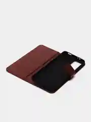 Багровый чехол-книжка с магнитной застежкой для Xiaomi 12T Pro (Сяоми 12Т Про)