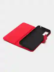 Красный чехол-книжка с магнитной застежкой для Xiaomi Poco M3 Pro, Note 10T, М3 Про, Ноут 10Т