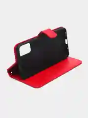 Красный чехол-книжка с магнитной застежкой для Xiaomi Poco M3 Pro, Note 10T, М3 Про, Ноут 10Т