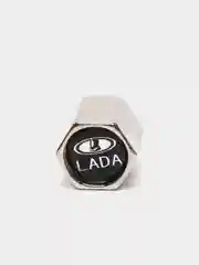 Колпачки на ниппель с брелком-ключом с логотипом Lada