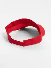 Красный однотонный козырек от солнца, кепка, бейсболка