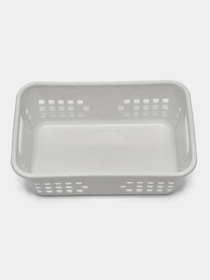 Белый корзина для хранения вещей и продуктов 215*135*80