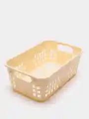 Светло-жёлтый корзина для хранения вещей и продуктов 215*135*80