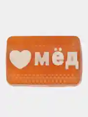 Медовое мыло ручной работы с прополисом (Люблю Мёд)
