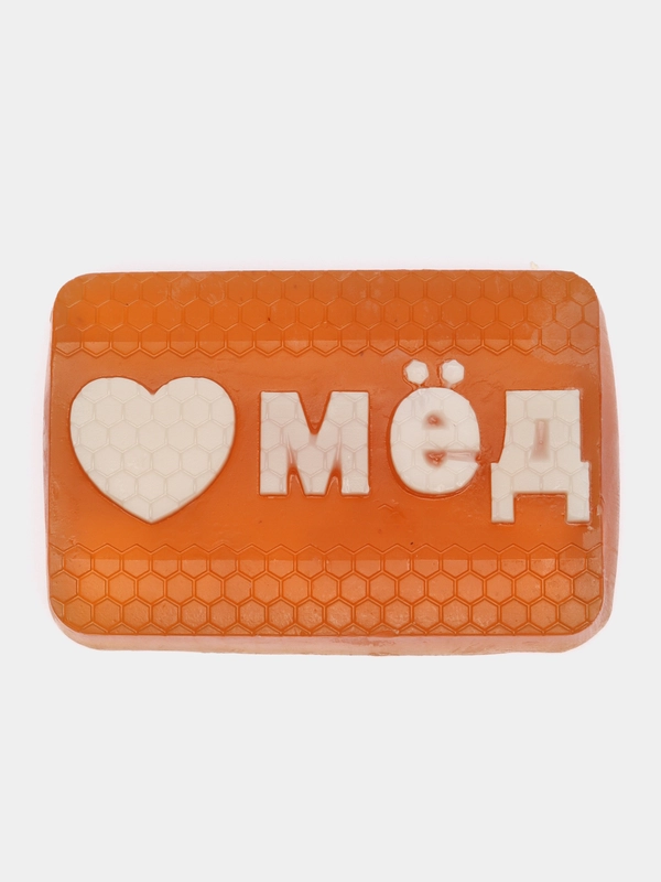 Медовое мыло ручной работы с прополисом (Люблю Мёд)