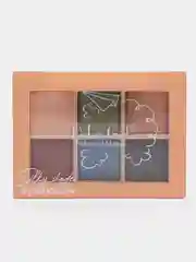 Зеленый тени для век, 6 цветов