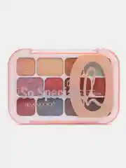 Коралловый тени для век, 12 цветов