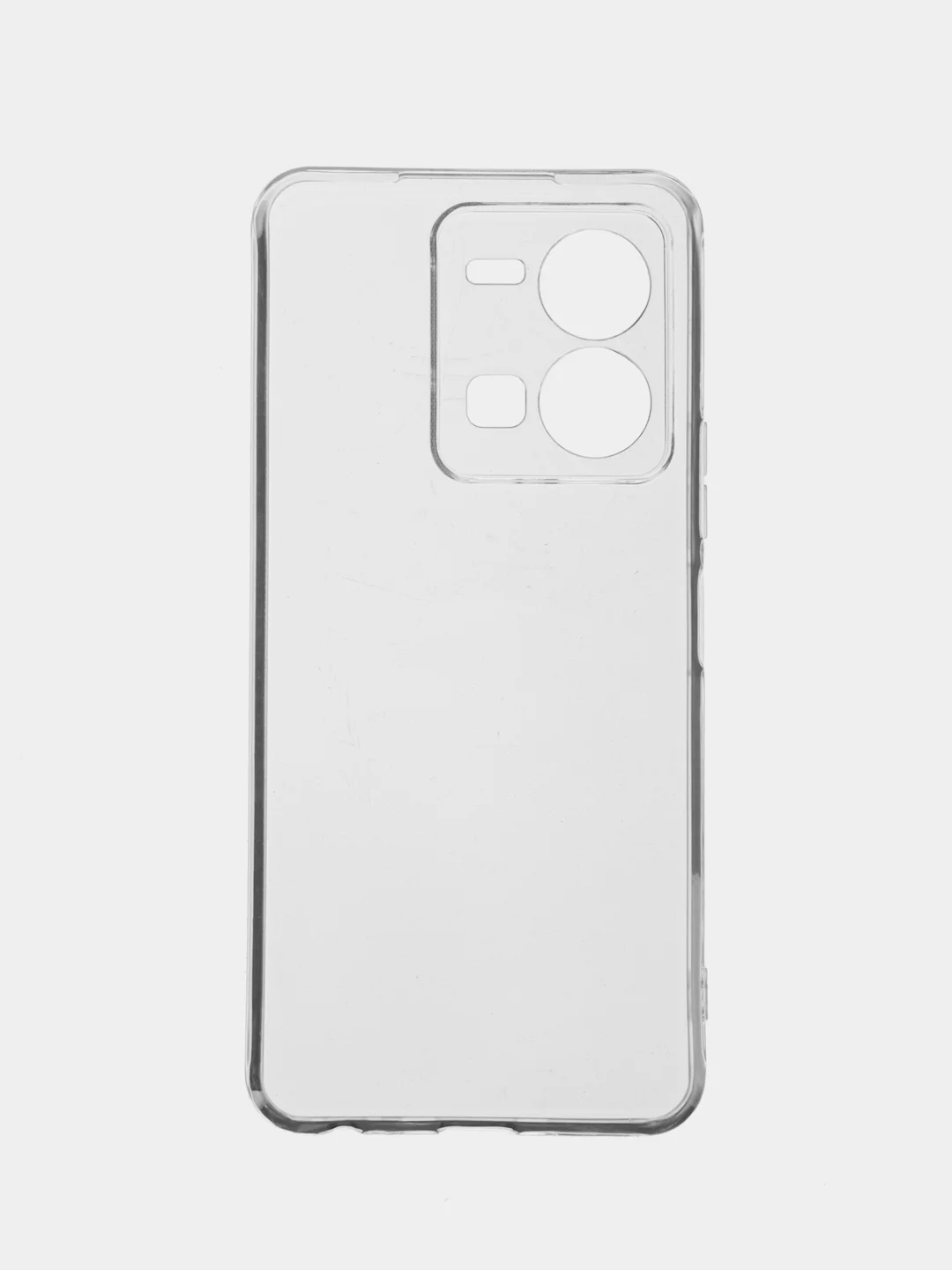 Прозрачный чехол Vivo Y35 / Y22 / Y22S Виво Ю35 / Ю22 / Ю22с прозрачный силиконовый с защитой камеры