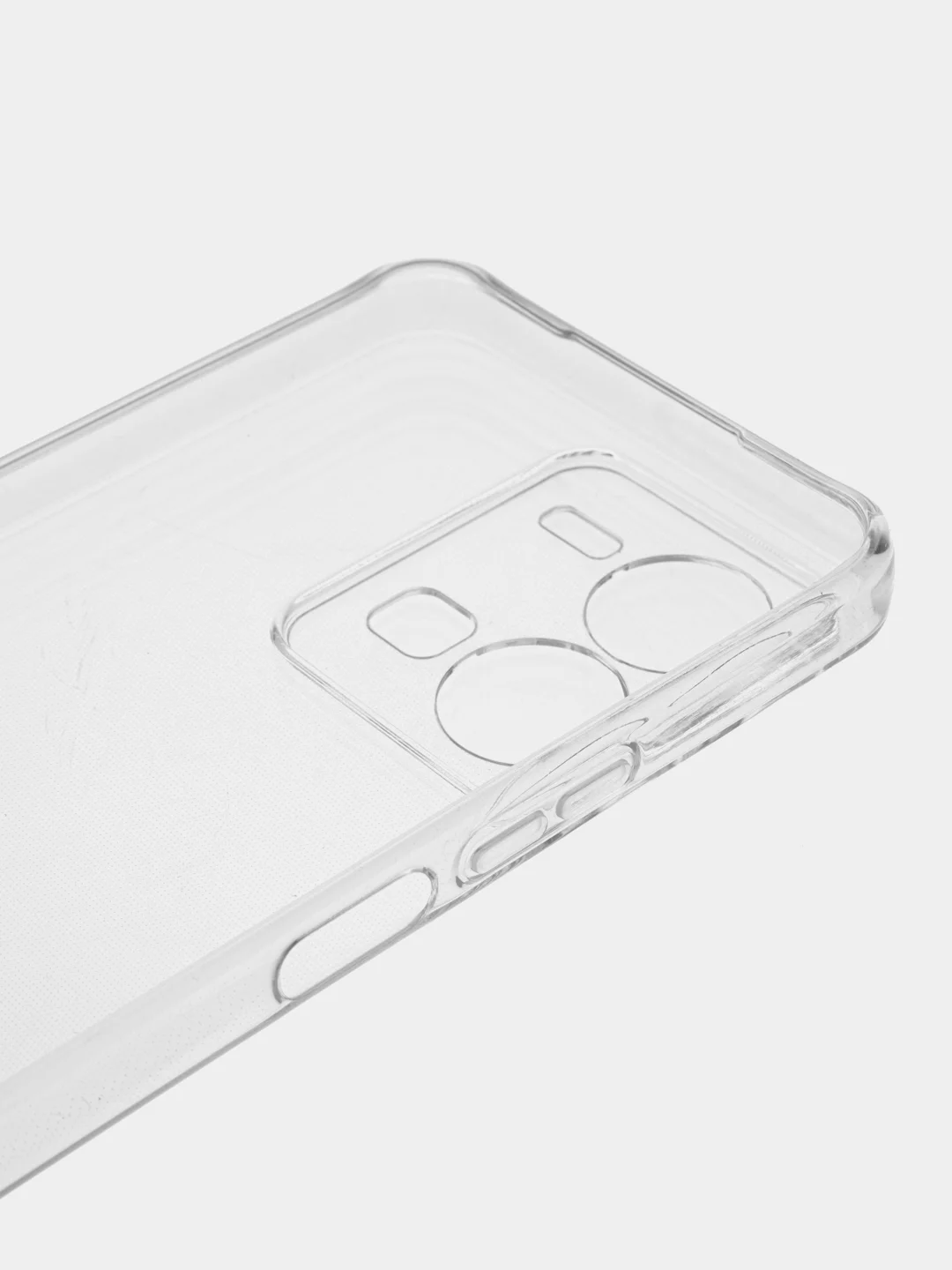 Прозрачный чехол Vivo Y35 / Y22 / Y22S Виво Ю35 / Ю22 / Ю22с прозрачный силиконовый с защитой камеры