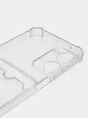 Прозрачный чехол для Realme 10 (Реалми 10), прозрачный, с карманом для карты